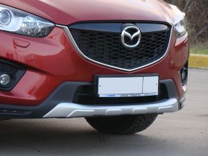 Накладка на передний бампер для Mazda CX-5